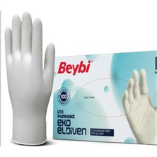 Beybi Lateks Pudrasız Eko (S) Small Beden Muayene Eldiven 100L?