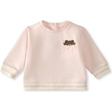 Fendi Açık Pembe Unisex Bebek Sweatshirt