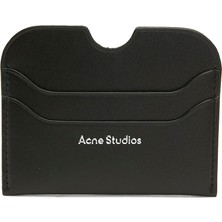 Acne Studios Siyah Erkek Deri Kartlık