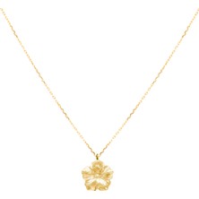 Alegoria Jewellery Bavella Mini 24 Ayar Altın Kaplama 925 Ayar Gümüş Kadın Kolye