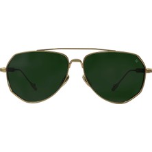 Philippe V N27 Altın Yeşil Unisex Güneş Gözlüğü