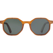 Sun's Good The Octagon Kahverengi Unisex Güneş Gözlüğü