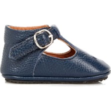 Atelier by Baby Lacivert Unisex Bebek Deri Ayakkabı
