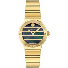 Versace VRSCVE0S00525 Altın Rengi Çelik Kadın Kol Saati