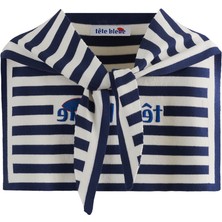 Tete Bleue Morgan Sailor Lacivert Atkı