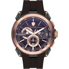Wainer WA.16910-B Siyah Çelik Erkek Kol Saati