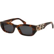Off-White OERI124 6007 Havana Asetat Unisex Güneş Gözlüğü