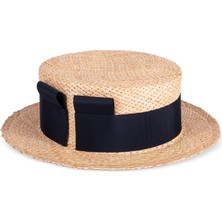 Sibi Hats Short Mountain Kadın Hasır Boater Şapka