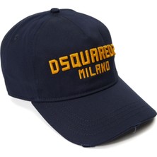 Dsquared2 Lacivert Erkek Şapka