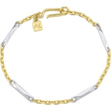 Aleyna Cebeci Jewelry Fusion 925 Ayar Gümüş Erkek Bileklik