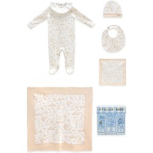 Atelier Babbi Toile Bej 5li Yenidoğan Seti