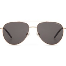 Cerruti 1881 Cr 80050 C2 Pilot Altın Rengi Metal Erkek Güneş Gözlüğü