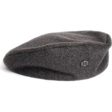 Sibi Hats Chantel Gri Kaşmir Kadın Beret Şapka