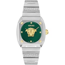 Versace VRSCVE0R00425 Metalik Gri Çelik Kadın Kol Saati