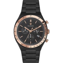 Wainer WA.10100-A Çelik Siyah Erkek Kol Saati