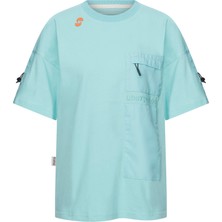 Nasaqu Zu Regular Fit Mint Cep Detaylı T-Shirt