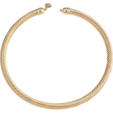 Glowing Diaries Gold Cable Kadın Altın Kaplama Kolye