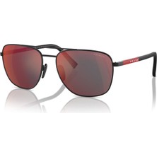 Prada Linea Rossa Ps 54ZS Siyah Erkek Güneş Gözlüğü