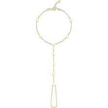 Hamza Yılmaz Jewelry Pul 14 Ayar Altın Kadın Şahmeran Bileklik
