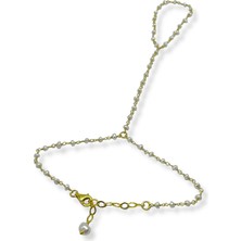 Linya Jewellery Sant Incili Kadın Gümüş Şahmeran
