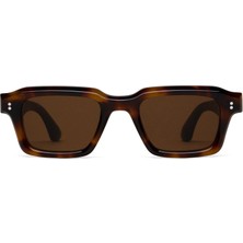 Chimi Sun Tortoise Kahverengi Asetat Unisex Güneş Gözlüğü