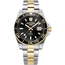 Roamer 986983-47-85-21 Gri Atın Sarısı Çelik Erkek Kol Saati
