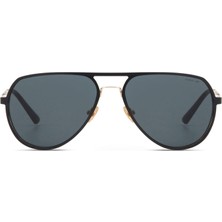 Cerruti 1881 Cr 80099 C4 Mat Siyah Metal Erkek Güneş Gözlüğü