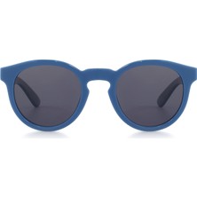 Mess Frames Nagual Petrol Mavisi Bej Unisex Güneş Gözlüğü