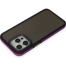 Bezos iPhone 13 Pro Max Harvel Kapak - Derin Mor