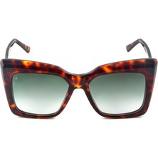 Viveur Eyewear Roma Heritage Collection Kızıl Kahve Asetat Kadın Güneş Gözlüğü