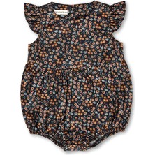 Minimom Noa Evie Rose Liberty London Kumaş Kolsuz Kız Bebek Tulum