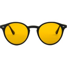 Looklight Letoon Mat Siyah Unisex Güneş Gözlüğü
