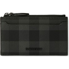 Burberry Rodwell Gri Deri Erkek Kartlık