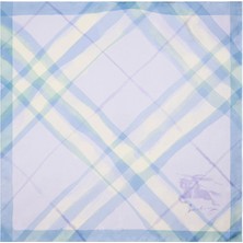 Burberry Check Lila Mor Ipek Kadın Eşarp