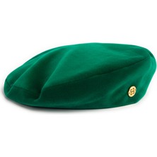Sibi Hats Audrey Yeşil Kadife Unisex Beret Şapka