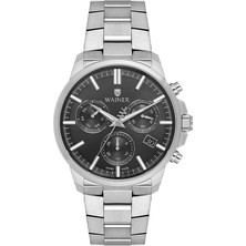 Wainer WA.16200-A Gümüş Çelik Erkek Kol Saati