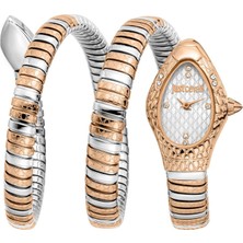 Just Cavalli JC1L374M0065 Metalik Gri Rose Gold Çelik Kadın Kol Saati