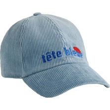 Tete Bleue Luc Açık Mavi Kadın Kadife Şapka