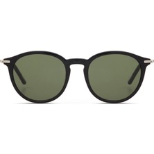Cerruti 1881 Cr 80048 C4 Oval Siyah Asetat Erkek Güneş Gözlüğü