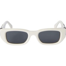 Off-White OERI124 0107 Beyaz Asetat Unisex Güneş Gözlüğü