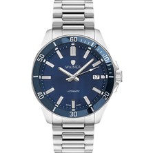 Wainer WA.25540-B Gümüş Çelik Erkek Kol Saati