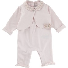 Tartine et Chocolat Pembe Tulum ve Bolero Kız Bebek 2'li Set