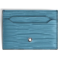 Montblanc Mavi Deri Kartlık