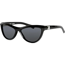 Off-White ATLANTA-OERI066 1007 Siyah Asetat Unisex Güneş Gözlüğü