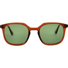 Looklight Coffey Jel Kahverengi Unisex Güneş Gözlüğü