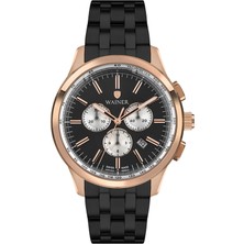 Wainer WA.12320-C Çelik Pembe Altın Erkek Kol Saati