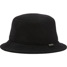 Borsalino Siyah Erkek Yün Şapka