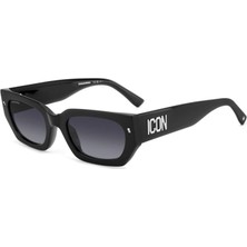 Dsquared2 Icon 0017/S Asetat Siyah Kadın Güneş Gözlüğü