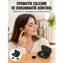 sbodurhome Tws Bluetooth Kulaklık 5.0 Bluetooth Bağlantılı Dokunmatik Kontrol Özelliği Yeni Nesil
