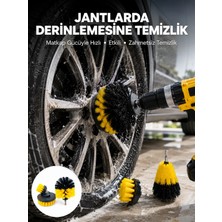 Hobilinka Derinlemesine Temizlik Için Dayanıklı Kıllı Matkap Fırçası Başlığı